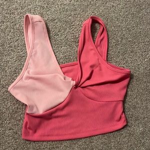 Pink Crop Top! NWOT!!